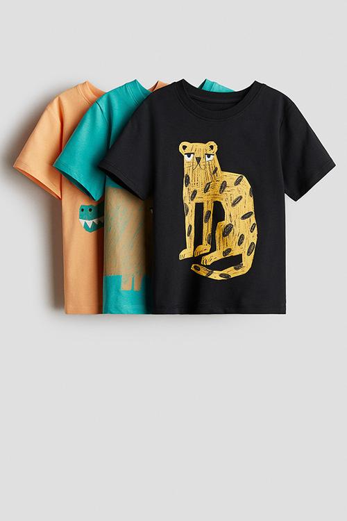 3-Pack printed T-shirts - multi 