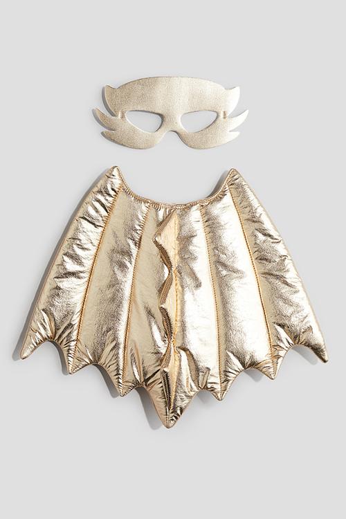 Fancy dress costume set - gold coloured