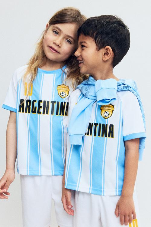 Football set - light blue argentina