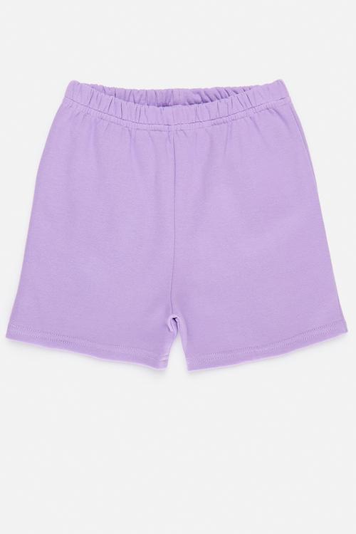 2 pack shorts - lilac/pink