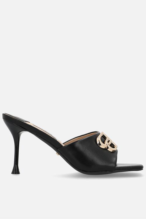 Chanel 3 mule heel - black