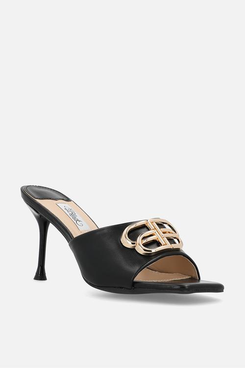 Chanel 3 mule heel - black