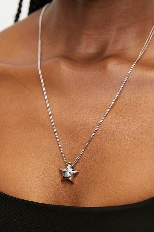 Kendra star pendant necklace - silver
