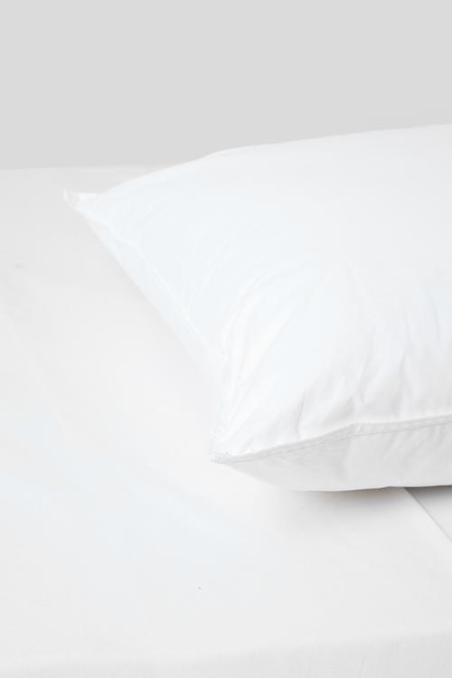 Micro Flock Std Pillow Inner Single Pack - white