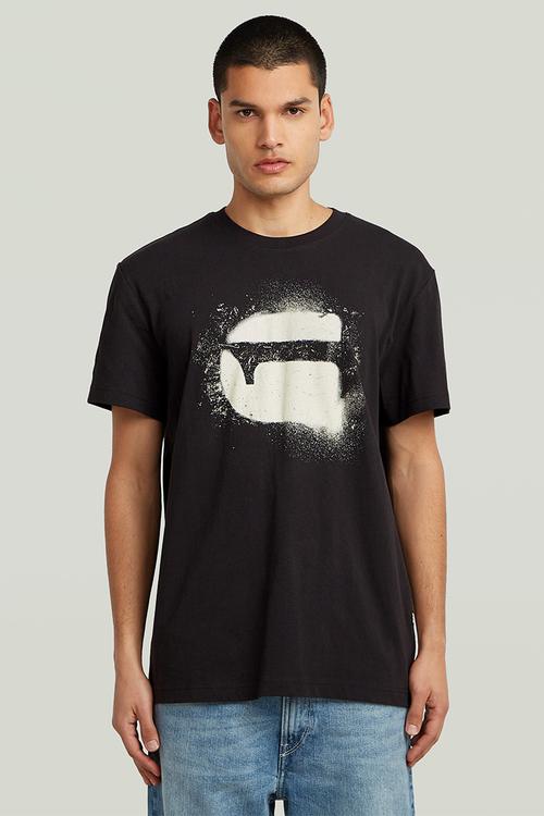 Spray G Logo R T - Dk Black