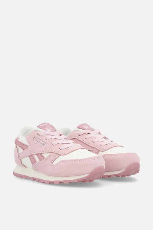 Classic Leather - White/Frostedberry
