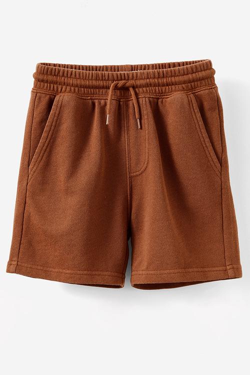 Henry slouch short - chestnut garment dye