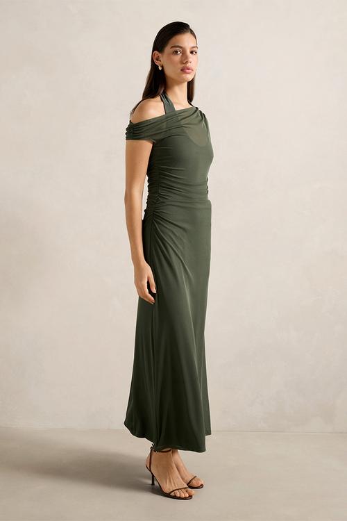 Brooklyn Layered Jersey Maxi Dress
