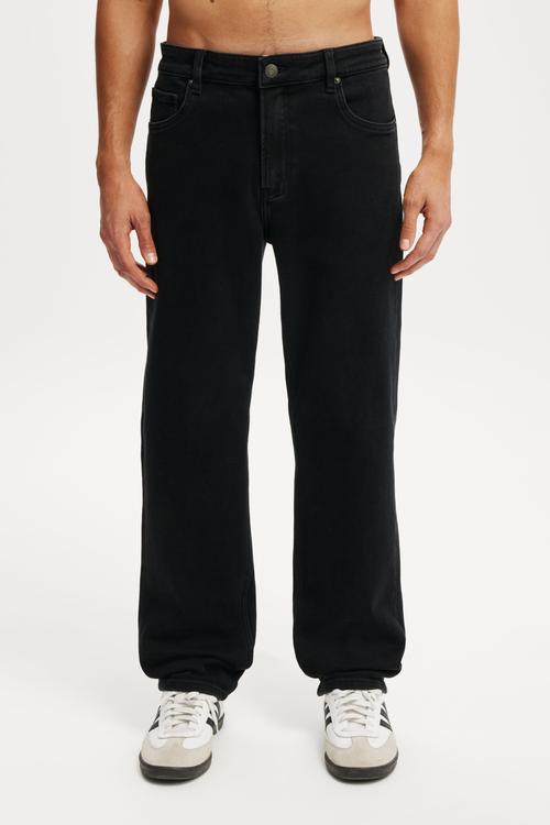 Loose Straight Jean - Roan Black