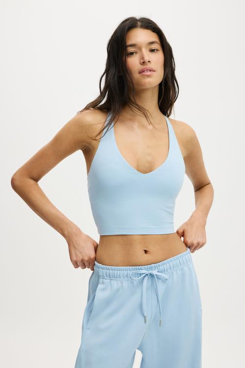 Ultra Soft Cross Back Tank - Angel Falls