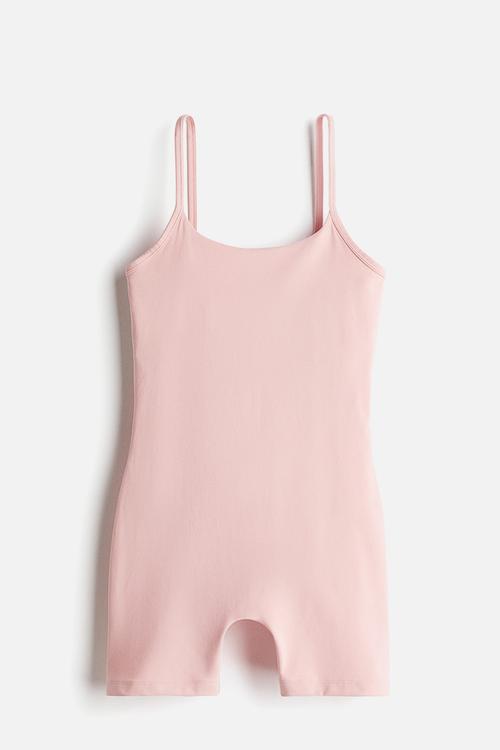 Sports unitard with softmove™ - light pink