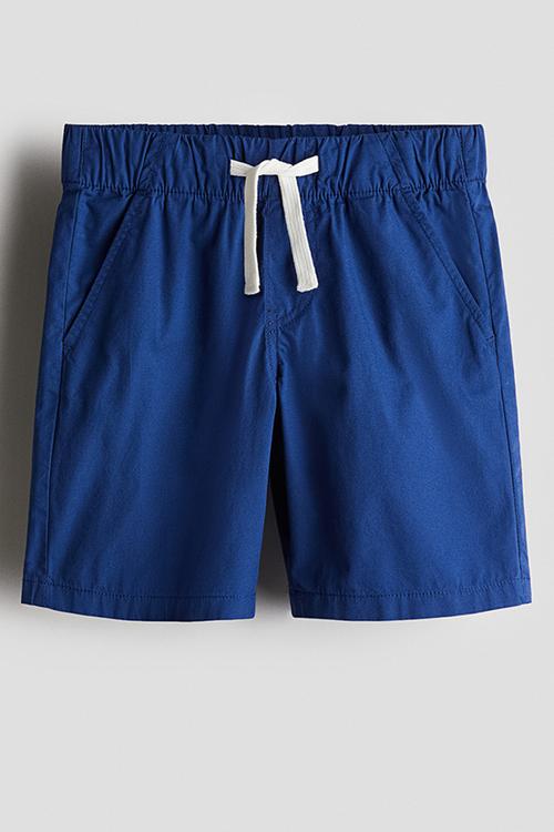 Cotton shorts - blue