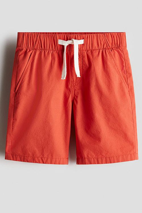 Cotton shorts - bright red 