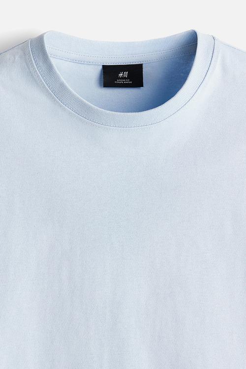 Loose fit T-shirt - light blue