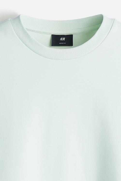 Loose fit T-shirt - light green