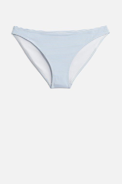 Bikini bottoms - light blue/striped