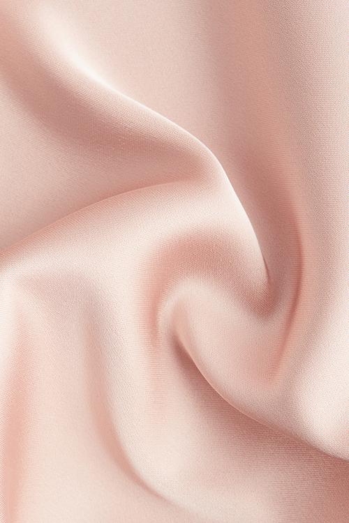 Satin slip skirt - powder pink 