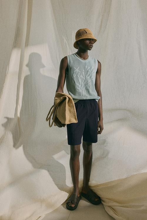 Relaxed fit shorts - navy blue 