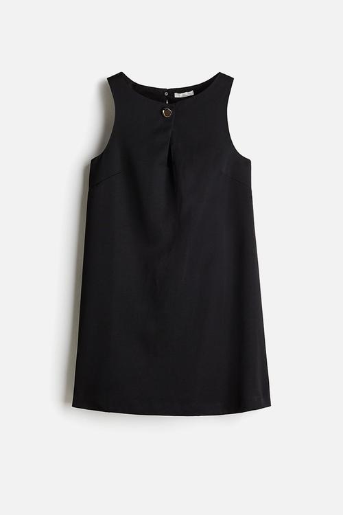 A-line dress - black