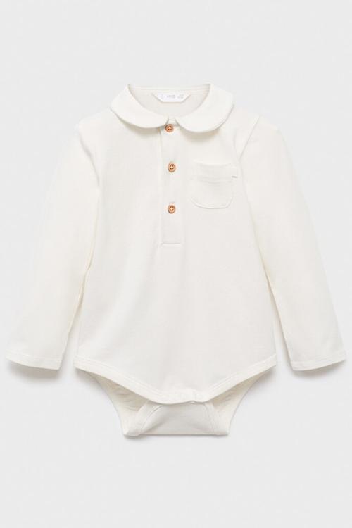 Bodysuit Polo - Natural