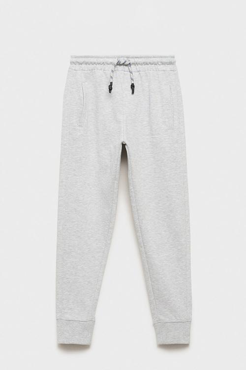 Drawstring jogger pants - grey