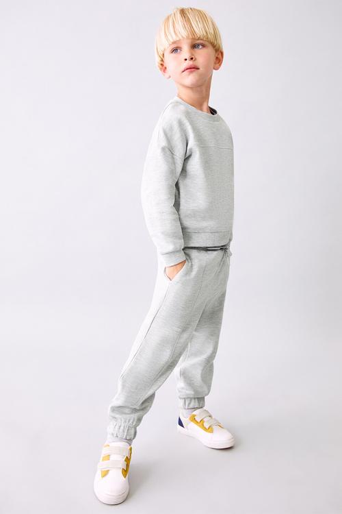 Sweatshirt  pique - grey