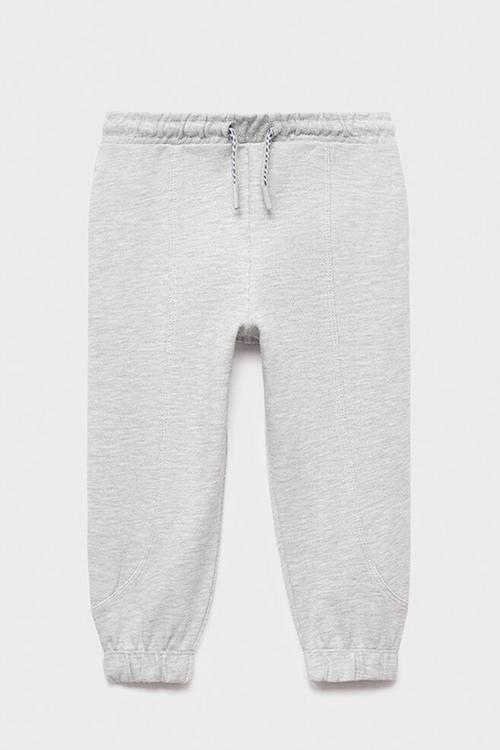 Joggers with elastic waist - grey
