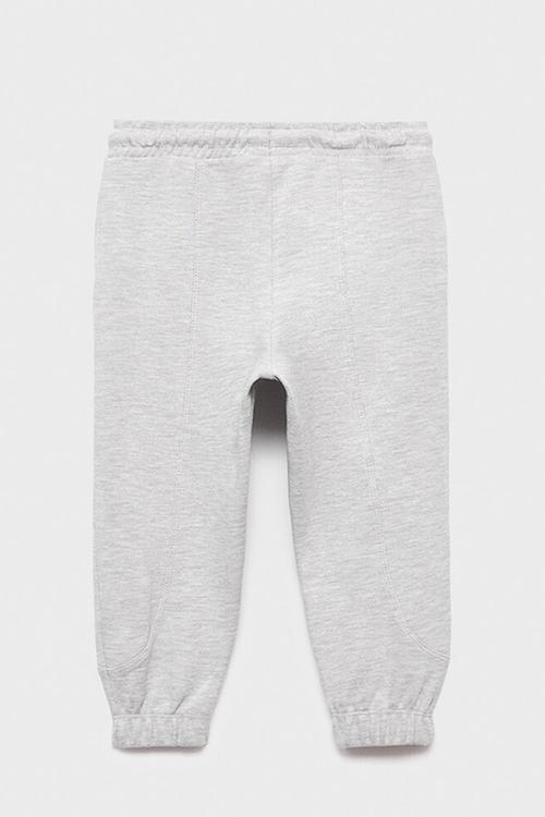 Joggers with elastic waist - grey