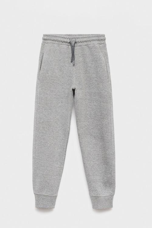 Pique jogger trousers - grey