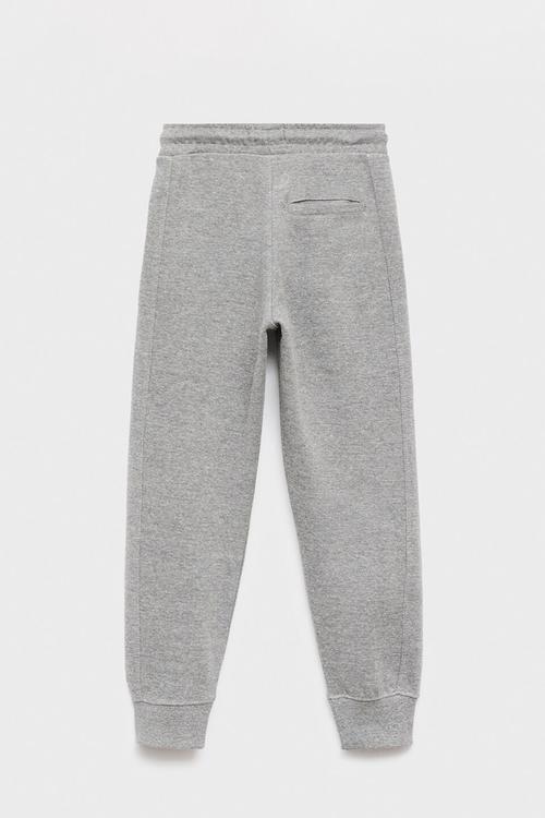 Pique jogger trousers - grey