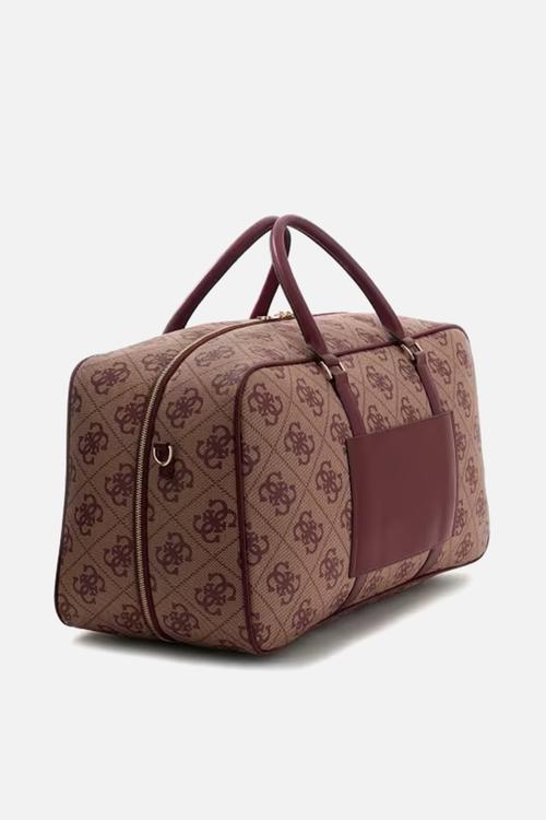Berta weekender duffle - burgundy