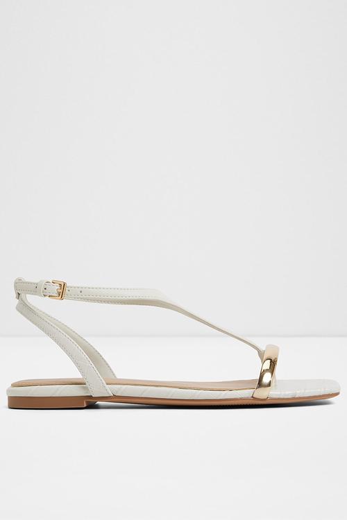 Catlyn sandal - white/bone