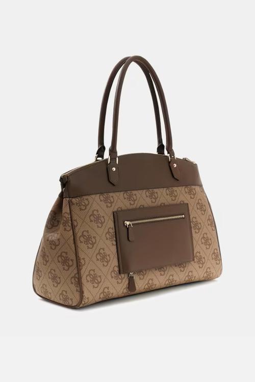 Berta deluxe dome tote - light brown