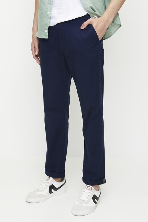 Slim Fit Stretch Chino - Dark Navy