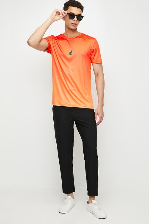 ANSLOW Sport Ss Tech Tee - Orange