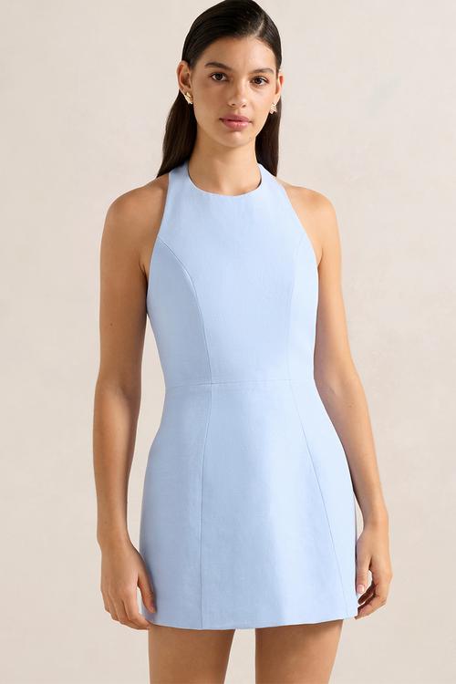 Corinna Halter Mini Dress