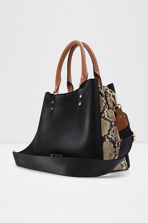 Caraever tote bag - black combo