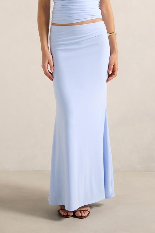 Mimi Flute Maxi Skirt