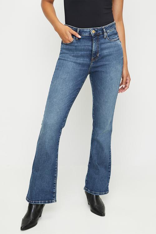 Sexy Flared Jeans - Dark Wash
