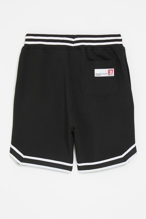 Boys track short - black