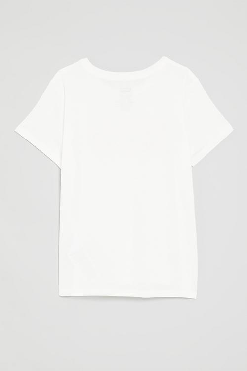 Levi's® floral batwing tee - blanc de blanc