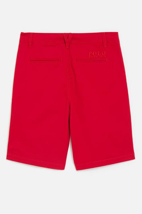 Boys andrew chino short - samba red