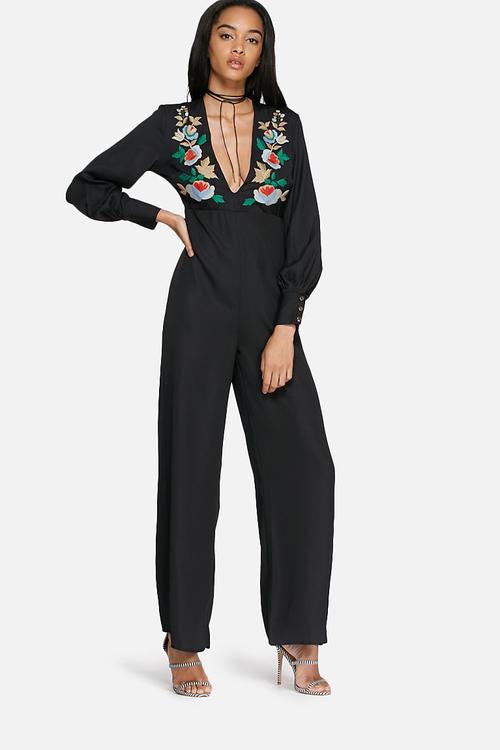 Embroidered jumpsuit