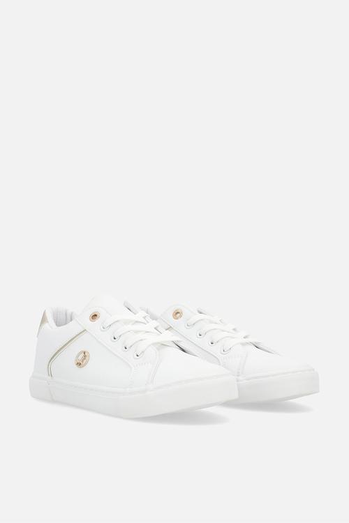 Trim sneaker  - white