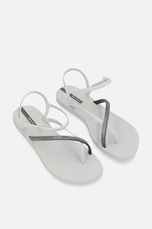 Class Elegant Sand Slingback - White