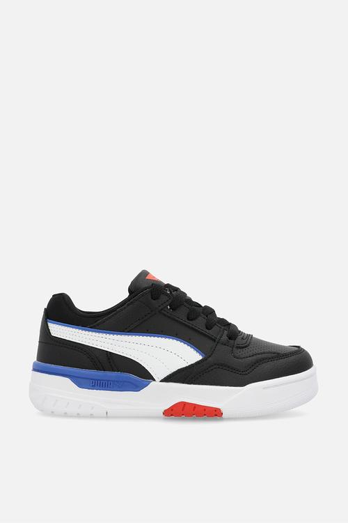 Rebound Retro Jr-Puma Black-Puma White-Fierce Red