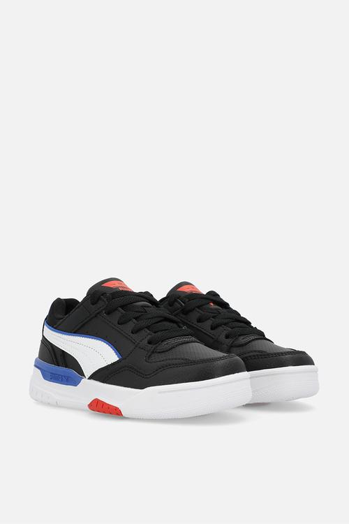 Rebound Retro Jr-Puma Black-Puma White-Fierce Red