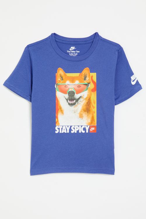 Nike stay spicy tee - comet blue