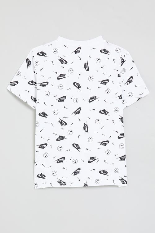 Nike all-over print boxy tee - white