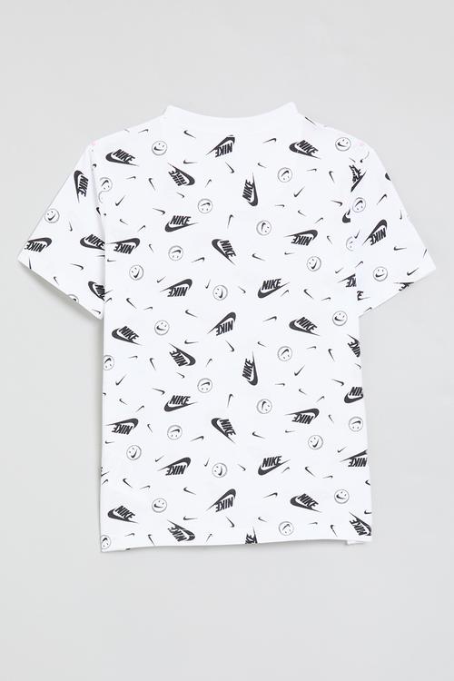 Nike all-over print boxy tee - white